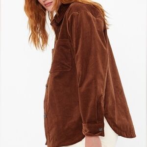 Oversized Corduroy Shirt